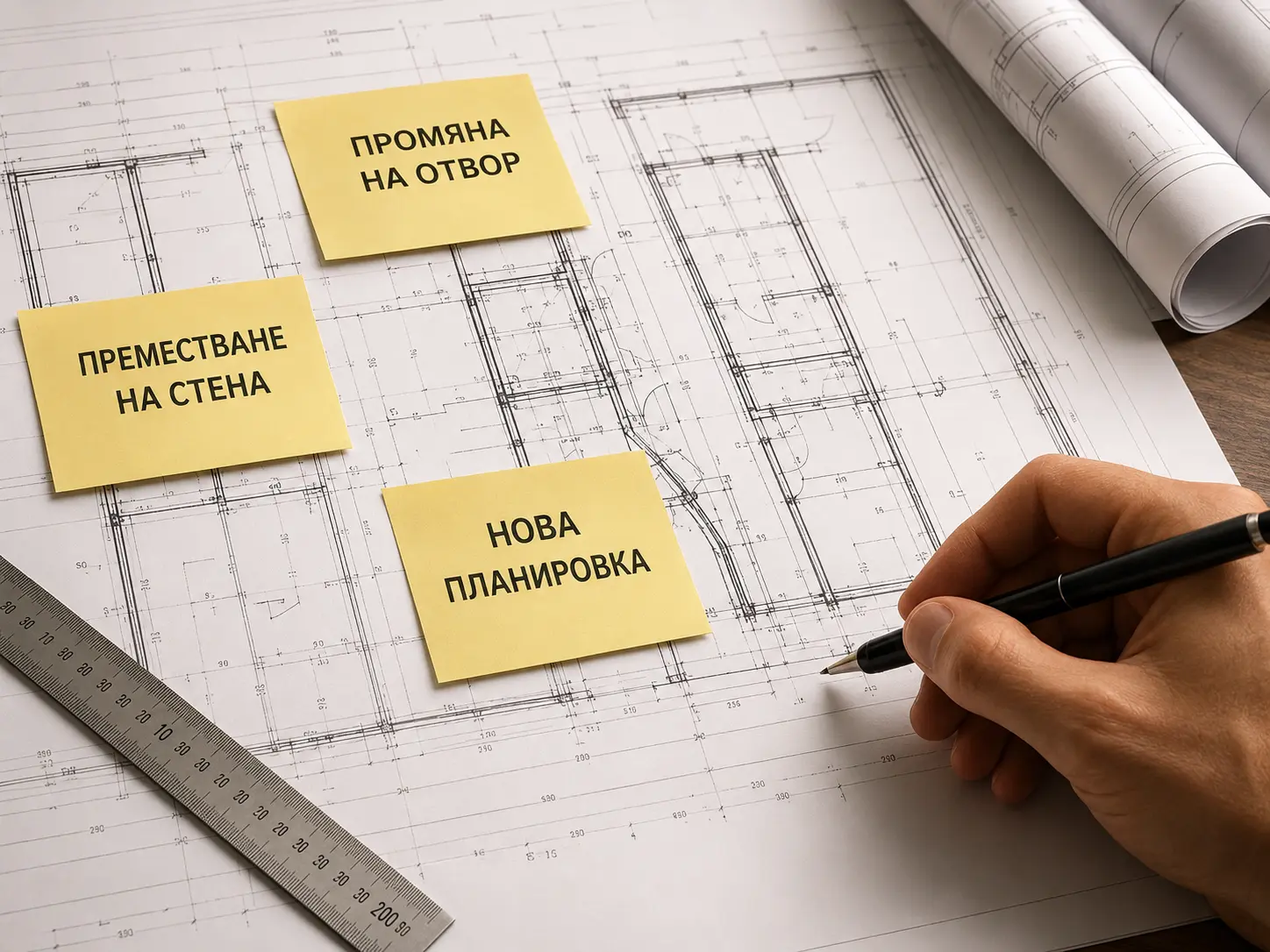 Може ли проектът да се променя по време на строителството?